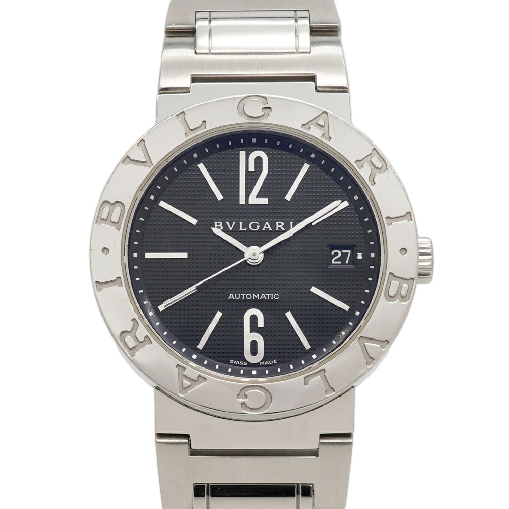 Bvlgari BB38SS Black Dial Men's Watch